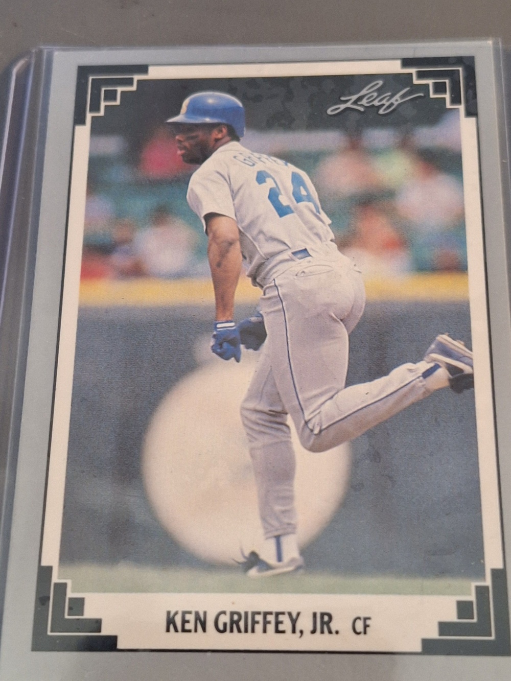 Leaf Ken Griffey Jr Cf Baseball Card - Used